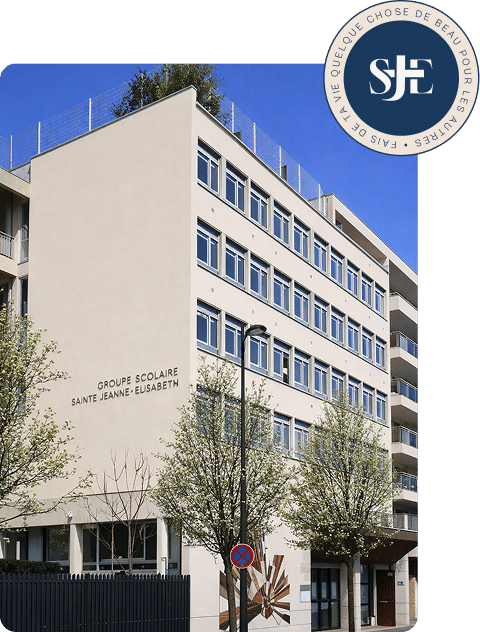 Façade du groupe scolaire Sainte Jeanne Elisabeth